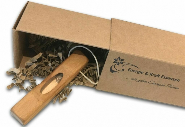 Essenzen-Amulett- "Mut und Selbstvertrauen" -  (Zirbenholz)